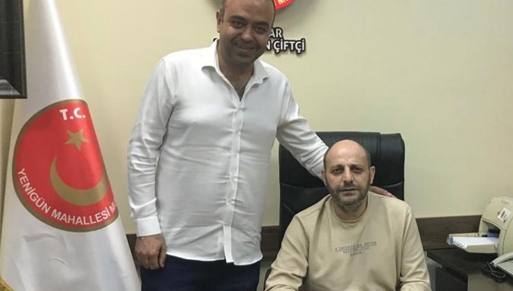 Zafer Partili Yılmaz’dan Muhtar Çiftçi’ye ziyaret