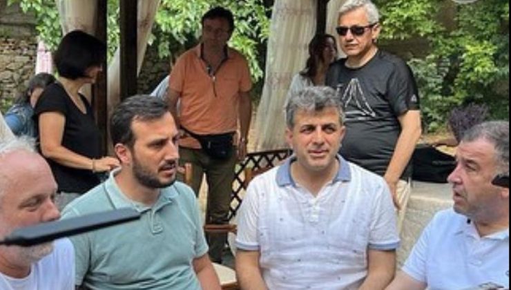 Bağcılar Protokolü Üsküp’te Balkan Ninnisi dizisinin setini ziyaret etti