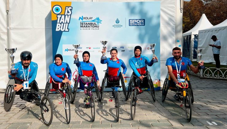 3 aylık bebek annesi Hamide, İstanbul Maratonu’nda şampiyon oldu