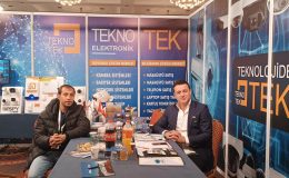 GAZETECİ SAYAR ÇAĞSİAD FUARINDA TEKNO TEK’İN MİSAFİRİ OLDU