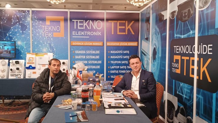GAZETECİ SAYAR ÇAĞSİAD FUARINDA TEKNO TEK’İN MİSAFİRİ OLDU