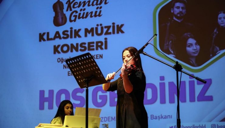 Keman Günü’nde Bağcılar’da keman resitali