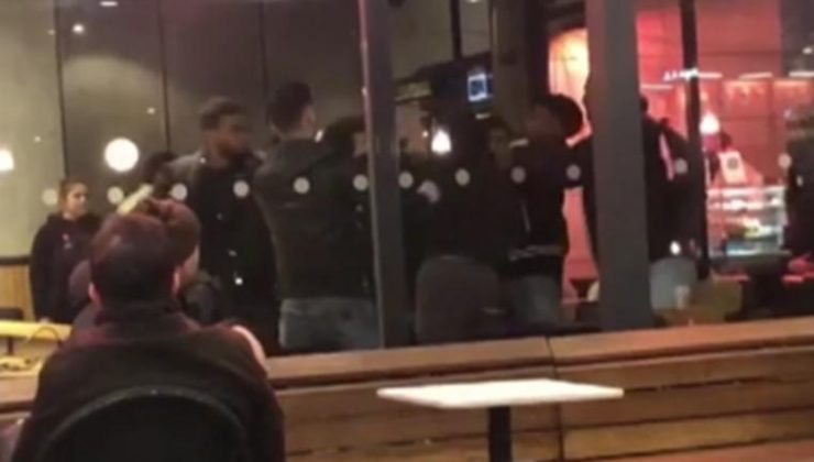 Bağcılar’da kafede yumruk yumruğa kavga