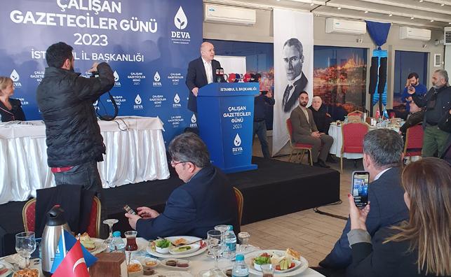 DEVA Partisi İl Başkanı Erol gazetecilerle buluştu