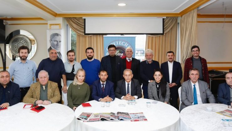 Gazeteciler Küçükmece Belediye Başkanı Çebi İle Buluştu