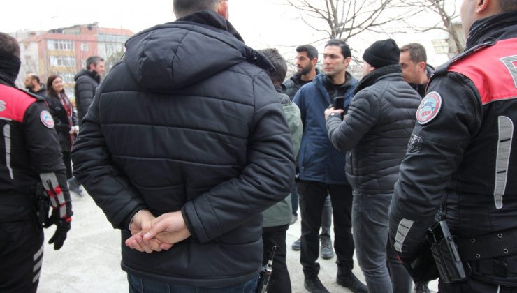 İMAMOĞLU EKİBİNDEN BASINA ENGEL