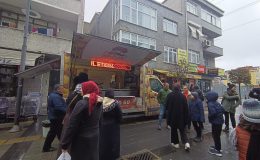 DEPREMİN 40. GÜNÜNDE LOKMA İKRAMI YAPILDI