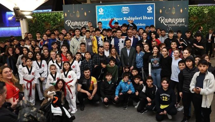 AMATÖR SPOR CAMİASI İFTARDA BULUŞTU
