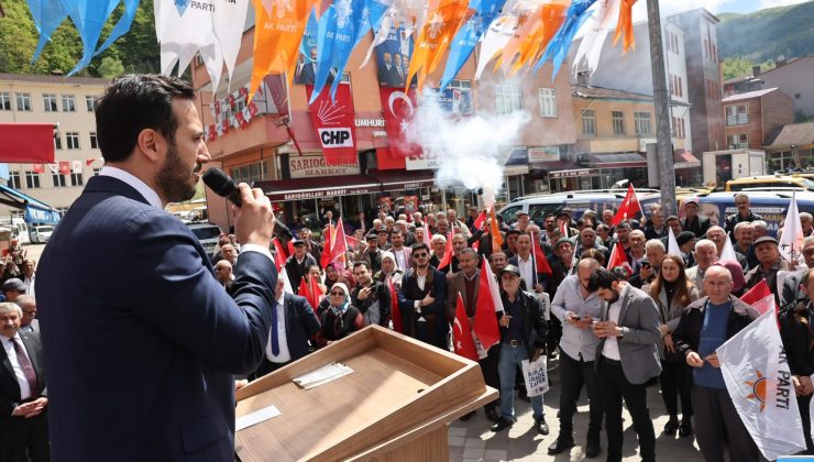 Bağcılar Belediye Başkanı Abdullah Özdemir, memleketi Kastamonu’ya çıkarma yaptı