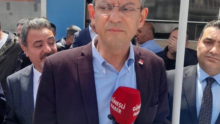 CHP’li Özgür Özel Güneşli Haber Gazetesine Gündemi Değerlendirdi