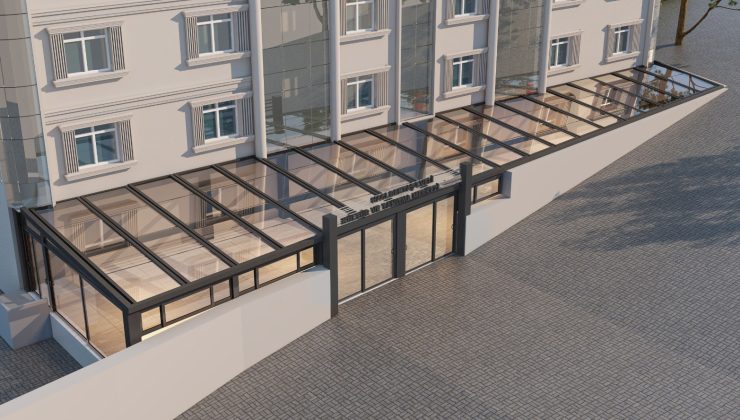 Bağcılar Belediyesi, Cemevi’ne kış bahçesi yapıyor