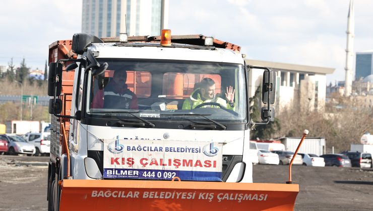 Bağcılar’da olası kar ve buzlanmalara karşı tedbirler alındı