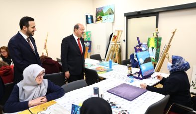  KTTC Cumhurbaşkanı Ersin Tatar, Vefahane’ye hayran kaldı