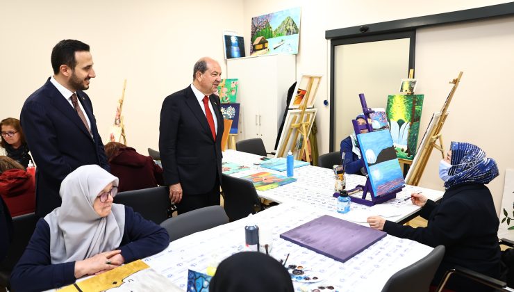  KTTC Cumhurbaşkanı Ersin Tatar, Vefahane’ye hayran kaldı