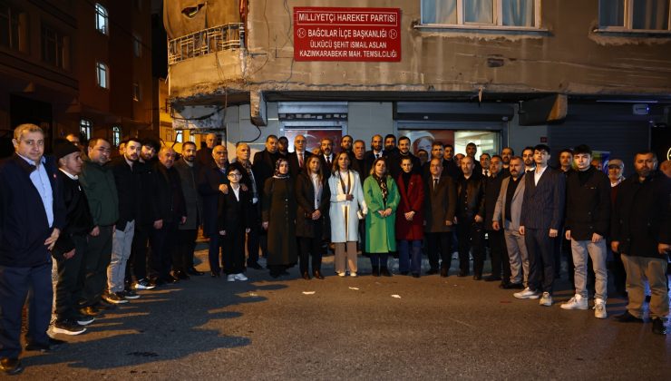 MHP Bağcılar, Başkan Abdullah Özdemir ile Millet Buluşmalarını Sürdürüyor