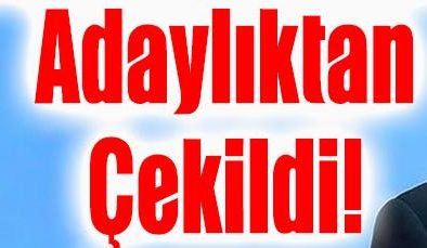 ADAYLIKTAN ÇEKİLDİ