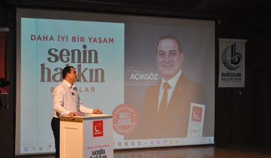 Saadet Partisi Bağcılar Belediye Başkan Adayı Erhan Açıkgöz “Üzülerek söylemek istiyorum ki Bağcılar sistematik olarak kirletildi”