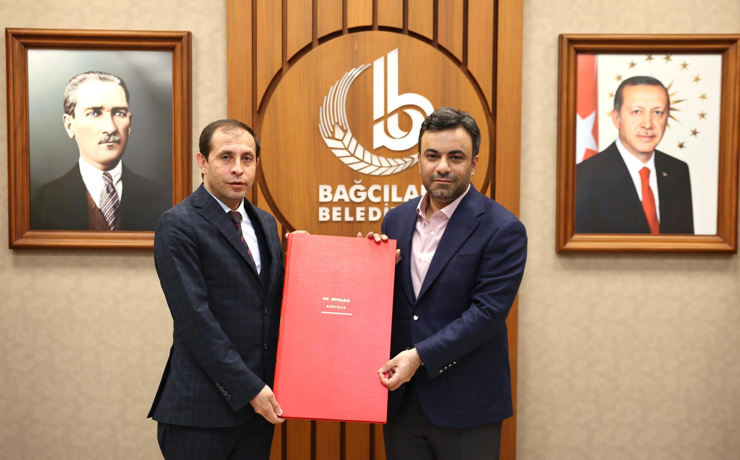 Gazeteci Mithat Sayar Başkan Yasin Yıldız’ı Ziyaret Etti