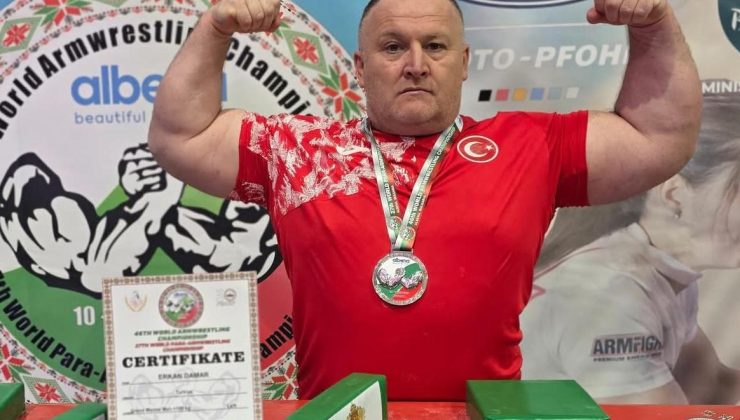 Dünya Şampiyonasında İlk Madalya Erkan Damar’dan