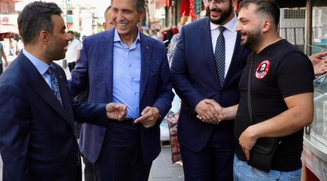 AK Parti Bağcılar’da Sahada