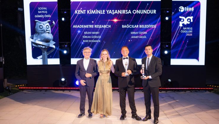 Bağcılar Belediyesi Baykuş Ödülleri’nde Çifte Başarı