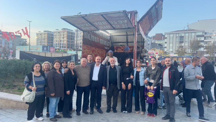 İYİ Parti 10 Kasım’da Lokma Dağıttı